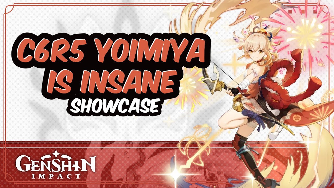 C6 Yoimiya R5 Thundering Pulse - Mono-Pyro Various Boss Showcase