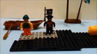 LEGO STOP MOTION PIRATAS Y SOLDADOS PELEA ÉPICA