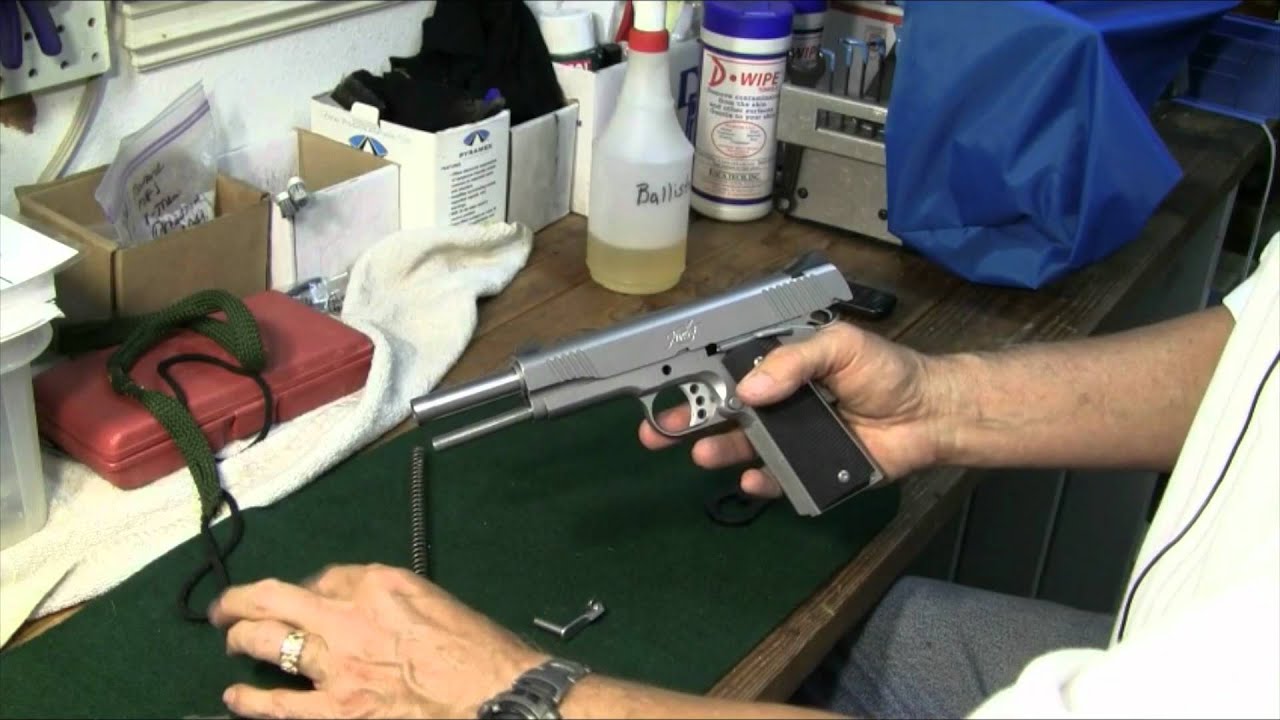 Kimber TLE II 1911 Field Strip & Cleaning YouTube