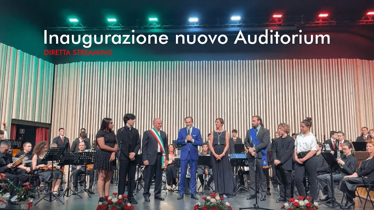 🔴LIVE  - Inaugurazione nuovo auditorum - Liceo Piero Gobetti di Omegna