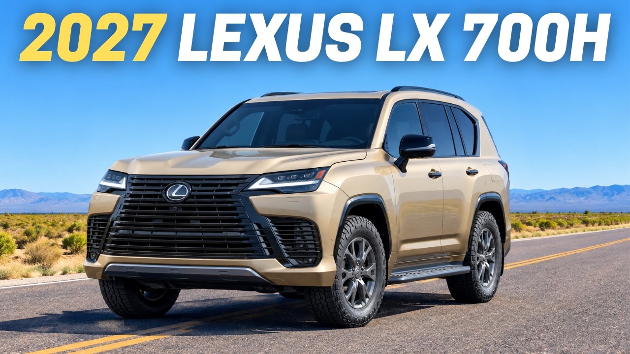 2027 Lexus LX 700h: The Hybrid Flagship That Still Goes Anywhere