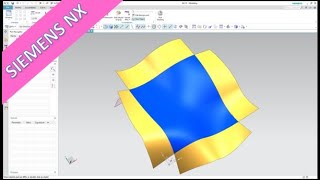 Through Curves Mesh - Cross Curves - Siemens NX 12 Training - Surfaces