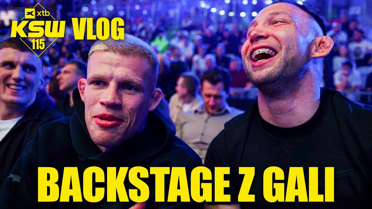XTB KSW 115: Gala / Event - VLOG (Przybysz, Yakymenko, Koziorzębski, Szczepaniak, Charzewski)