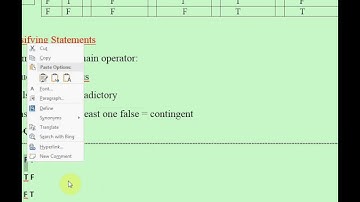 6.3 Truth Tables For Propositions Part 3