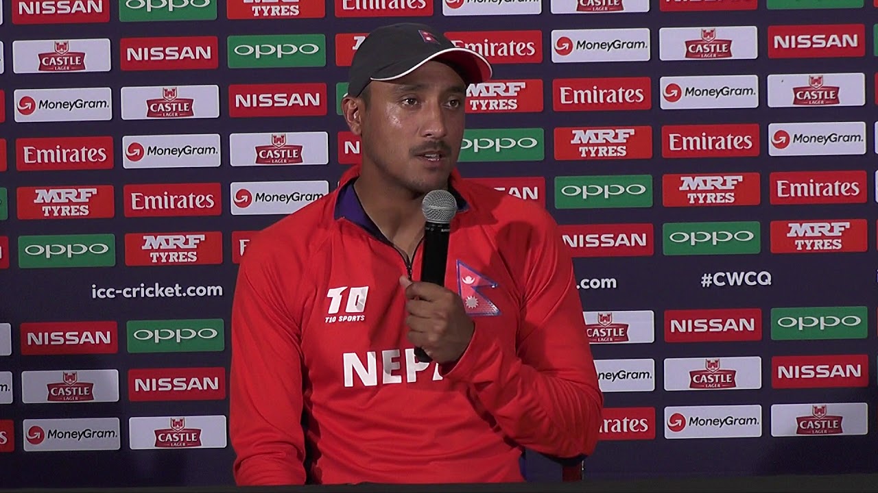 twenty20 world cup 2019 CWCQ: Nepal - Paras Khadka - Post match Press Conference - 08 March 2018