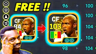Free Epic Ei-Hadji Diouf Best Training Guide 103 Rated Efootball 2026 Ur Rajibul