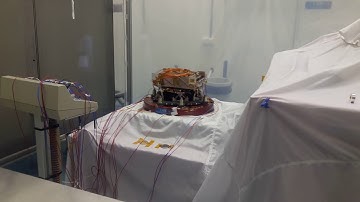 Euclid NISP Detector System Flight Model Sinus Vibrations Sinus