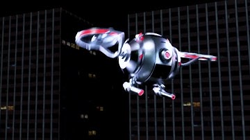 Sci-fi security drone