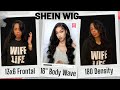 Shein Wig | Body Wave Human Hair | 13x6 Frontal | 180 Density | 16inch