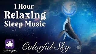 Relaxing Sleep Music | Colorful Sky 🌛🎶| 1 Hour of Calm Instrumental Ambient Piano Music screenshot 5