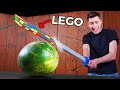 Testing lego weapons