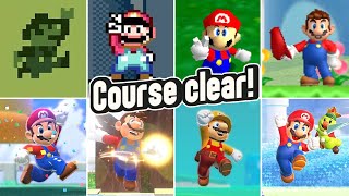 Evolution Of Mario Course Clear! (Victory Animation) 1983 - 2023