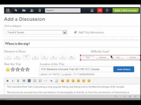 EasyDiscuss 3 Feature Suggestions to Add Trip Information to a Discussion