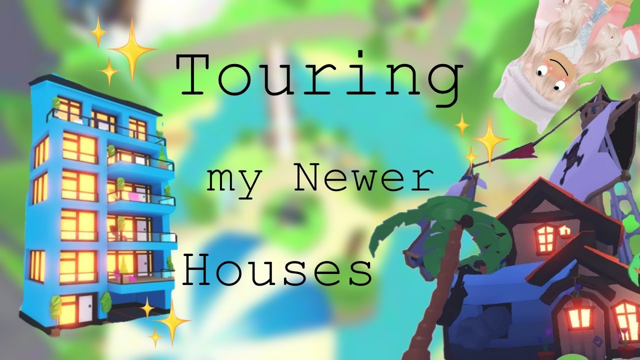 Touring my NEWER ADOPT ME HOMES! YouTube