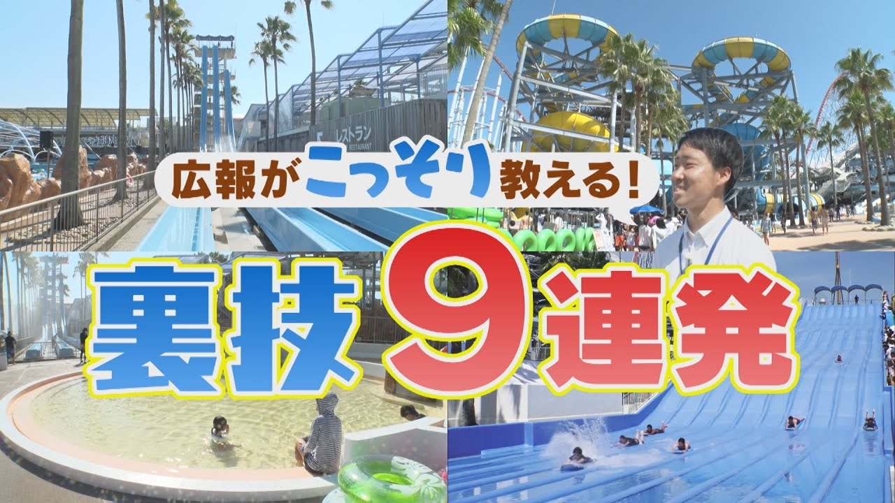 ナガシマジャンボ海水プール２０２３夏！広報直伝！㊙攻略テクニック