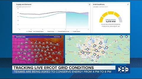 Texas electricity: Tracking live ERCOT grid conditions