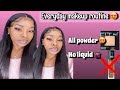 EVERYDAY MAKEUP ROUTINE 😍 ALL POWDER NO LIQUID‼️+ FRAGRANCE  Ft. Dossier 💗