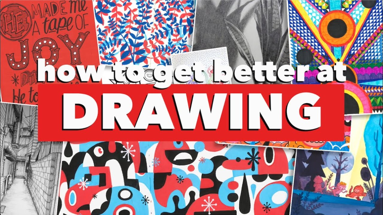 How To Get Better At Drawing | Sketchbook Ideas - YouTube