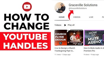 How to Change YouTube Channel Handle | Custom URL