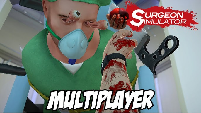 Surgeon Simulator PS4 - Cirurgia no corredor do hospital, PARECE O