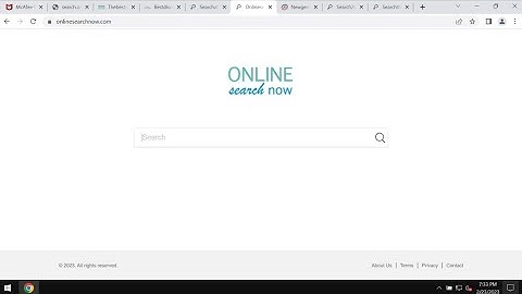 Onlinesearchnow.com browser hijacker removal.