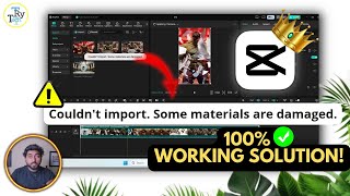 CapCut “Couldn’t Import Some Materials Are Damaged” FIX ✅ | CapCut Pro for PC 2026 screenshot 5
