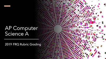 AP Computer Science A - 2019 FRQ Rubric Grading