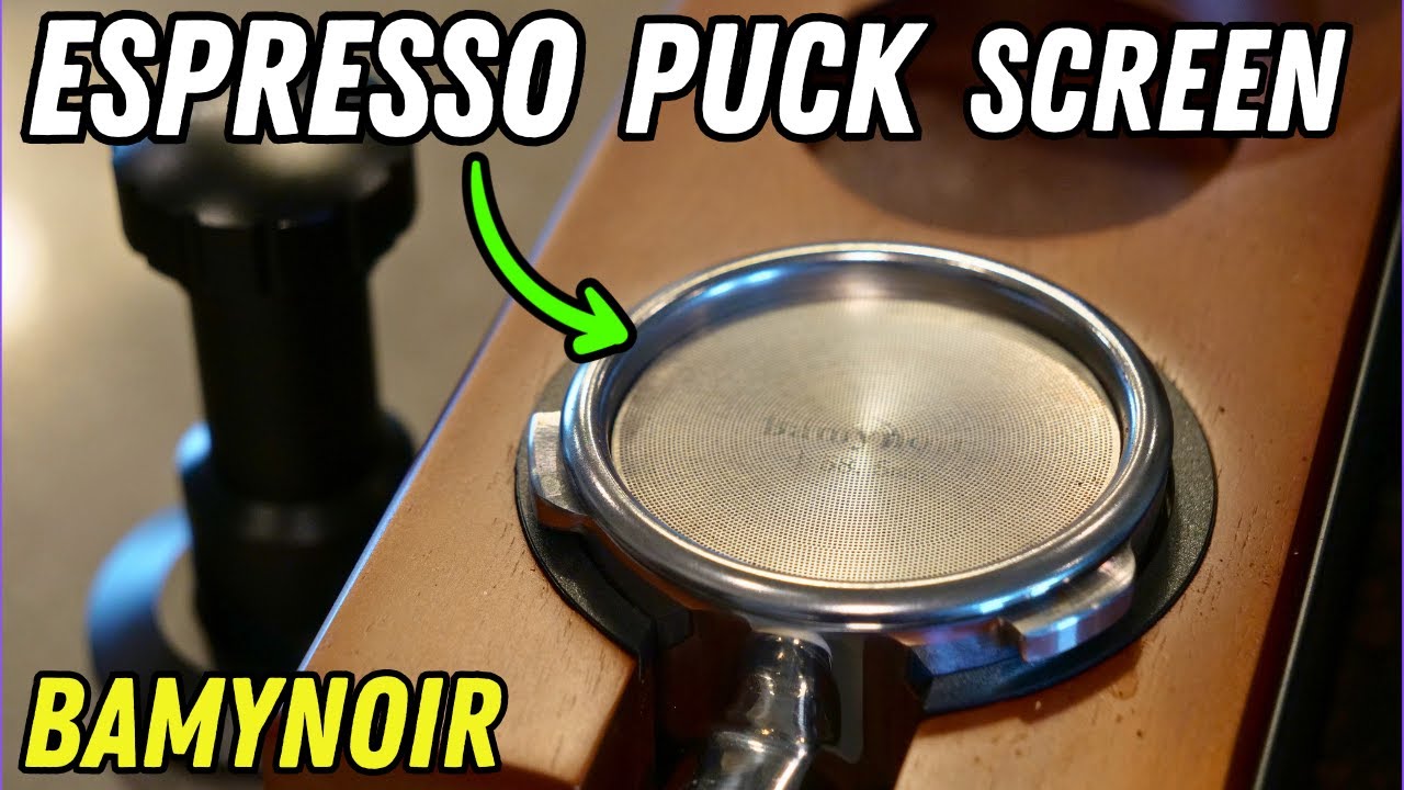 Improve Extraction with this Easy to Clean  and Securely Fitting Puck Screen from Bamynoir!