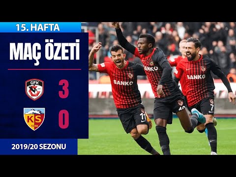 ÖZET: Gaziantep FK 3-0 Kayserispor | 15. Hafta - 2019/20