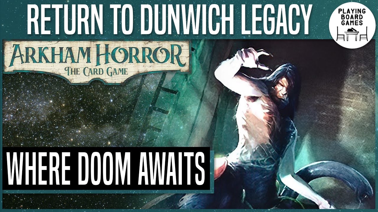 arkham horror card game return to dunwich legacy Horror: The The Legacy: Investigator Expans Gaming Library **DOES NOT** fit in the original Marvel Champions box What's the difference between Dunwich