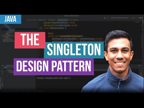 The Singleton Design Pattern - Java Tutorial