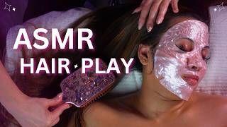 ASMR 12 Minute Brain Massage 🧠: Intense Hair Play (Fast Sleep)#asmr