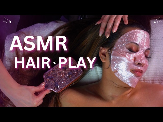 ASMR 12 Minute Brain Massage 🧠: Intense Hair Play (Fast Sleep)#asmr