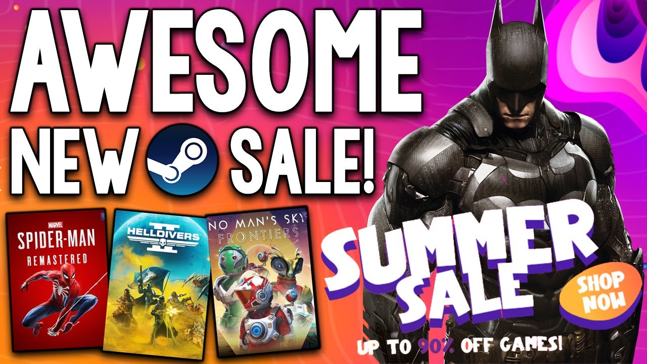 AWESOME NEW STEAM PC GAME SUMMER SALE - TONS OF GREAT GAMES SUPER CHEAP ...