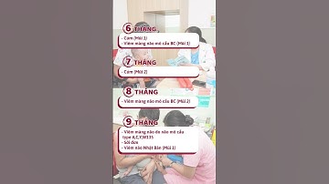 Lịch tiêm phòng cho bé 0-24 tháng
