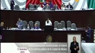 Diputada Evelyn Parra Álvarez   - Reforma Política de la CD de México