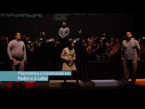ESPETÁCULO "PEDRO E O LOBO" - FILARMÔNICA E GIRAMUNDO