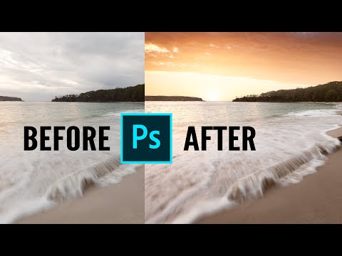 Photoshop Sky Replacement (Using Luminosity Masks)