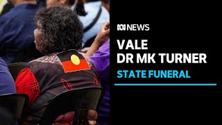 'The queen of the desert': Arrernte elder Dr MK Turner remembered in state funeral | ABC News