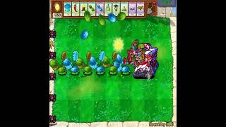 Cabbage Pult Vs Zombies… Football Zombie couldn’t push through 💀🔥 #pvz #pvzshorts #plantsvszombies