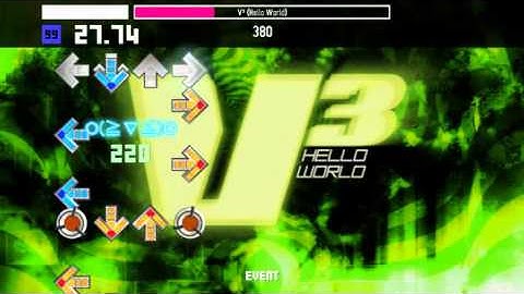 {Stepmania} V^3 (Hello World) - S