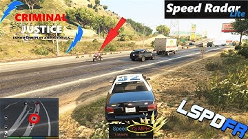 How To Install Speed Radar Lite! | Police Academy! | #GTAV | #PoliceMod | #criminaljusticeyoutube