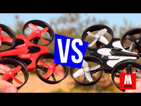 VUELO DEL EACHINE E010 VS JJRC H36 : Dos mini drones para FPV baratos