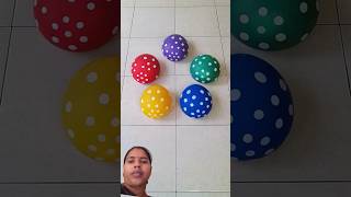 🔵🟡🔴🟢🟣 5 Water Colour Balloon Orbeez popping ASMR Satisfying। Haso india।@zafrandankakmeysha