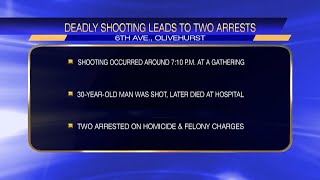 Two arrested, charged with homicide after deadly shooting at gathering in Olivehurst