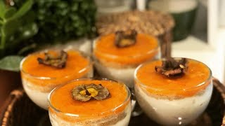 Cennet Hurmalı Şahane Bir Muhallebi 🍮 Tarif Için Ana Sayfaya Beklerim🙋‍♀️