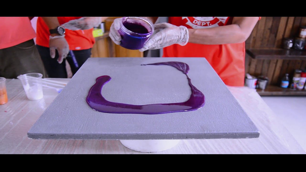 EPOXY RESIN BASIC APPLICATION PROCEDURE YouTube