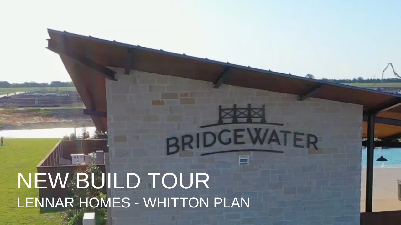 New Build Tour Bridge Water by Lennar Homes Princeton Texas YouTube