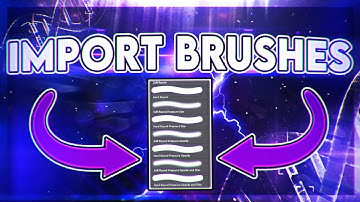 How to EASILY IMPORT BRUSHES into Photopea!