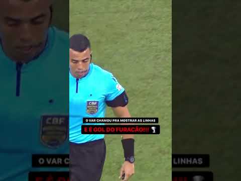 O VAR VALIDOU O GOL DO PABLO! O FURACÃO NÃO PERDE EM CASA!